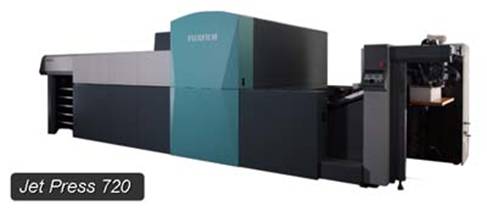 富士膠片Jet Press720彩色單張紙噴墨印刷機(jī)